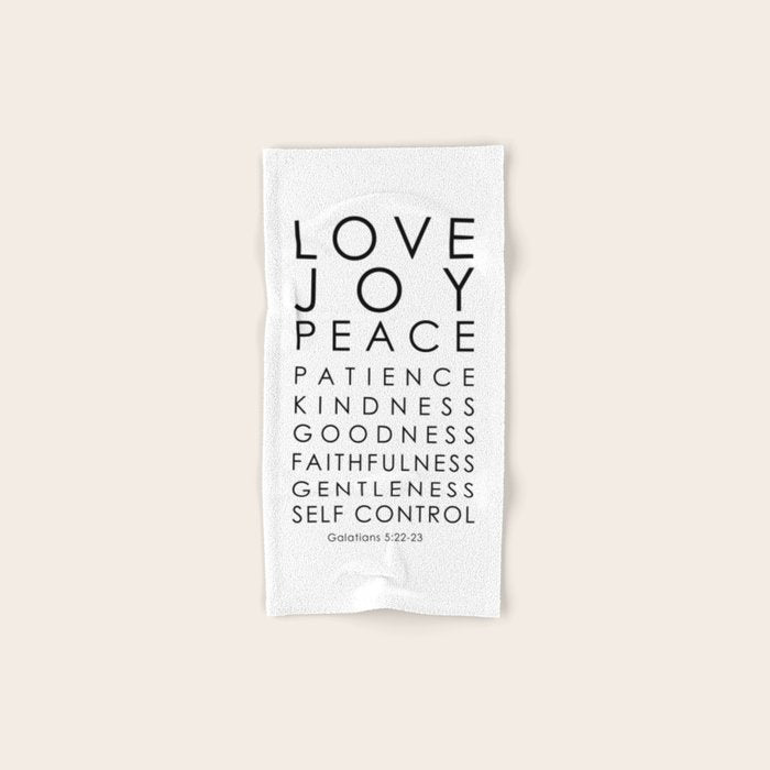 Fruits of the Spirit, Galatians 5:22-23 Bath Towel Gallery Image 1