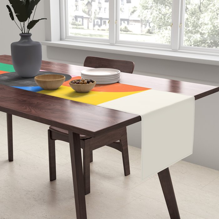 Harmony: Bauhaus 1919 Exhibition 03 Table Runner Gallery Image 2