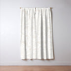 Coastal Daydreams Ivory Ocean Collage Pattern Window Curtain Gallery Image 3