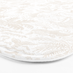 Coastal Daydreams Ivory Ocean Collage Pattern Bath Mat Gallery Image 3