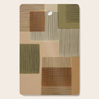 Geo Patchwork #1 Cutting Board Gallery Image 1
