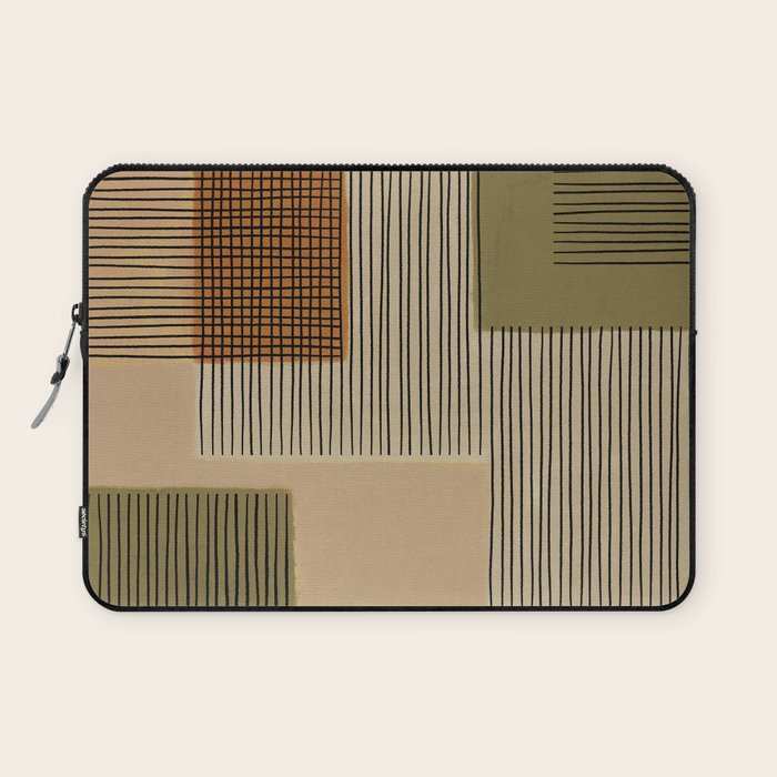 Geo Patchwork #1 Laptop Sleeve Gallery Image 1