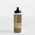 Geo Patchwork #1 Water Bottle Gallery Image 3