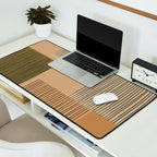 Geo Patchwork #1 Desk Mat Gallery Image 2