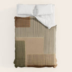 Geo Patchwork #1 Duvet Cover Gallery Image 6