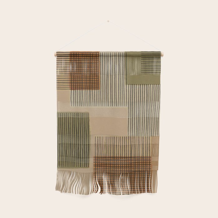 Geo Patchwork #1 Wall Hanging Gallery Image 1