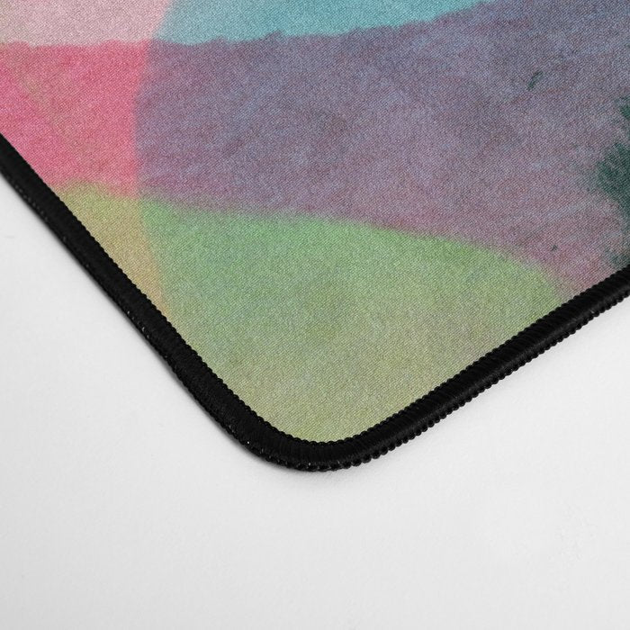 floral power abstract Desk Mat Gallery Image 4