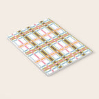 Bold Crosshatch Colorful Notebook Gallery Image 3