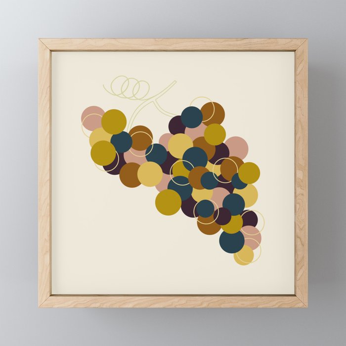 Grapes IX Mini Art Print Gallery Image 1
