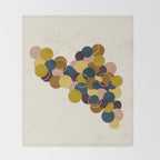 Grapes IX Throw Blanket Gallery Image 2