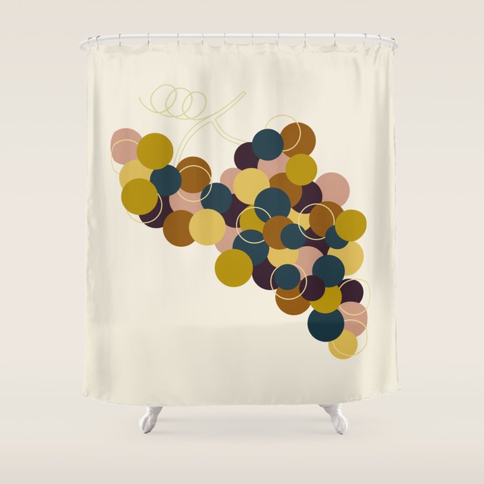 Grapes IX Shower Curtain Gallery Image 1