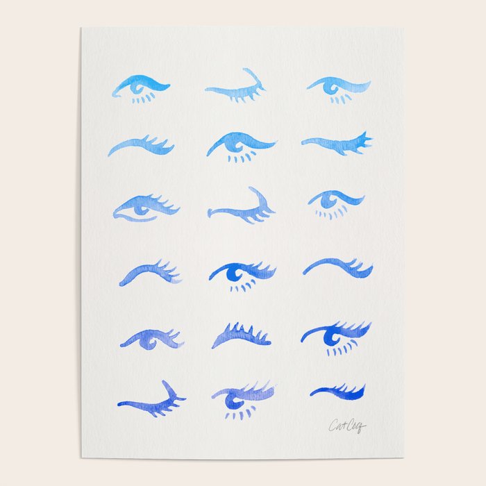 Mascara Envy - Blue OmbrÃ© Palette Poster Gallery Image 1