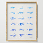 Mascara Envy - Blue OmbrÃ© Palette Serving Tray Gallery Image 1