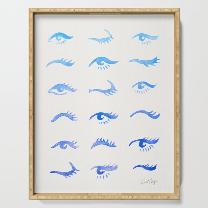 Mascara Envy - Blue OmbrÃ© Palette Serving Tray Gallery Image 1