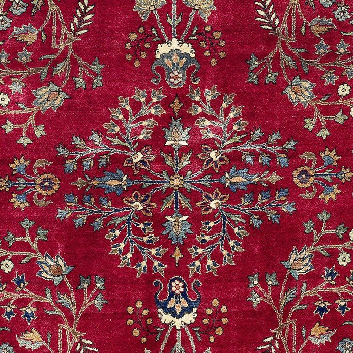 Kashan Central Persian Silk Rug Print Coffee Mug Gallery Image 2