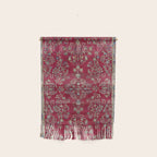 Kashan Central Persian Silk Rug Print Wall Hanging Gallery Image 1
