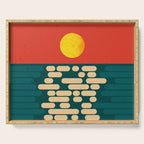 Sun Over The Sea - Afternoon Serving Tray Gallery Image 1