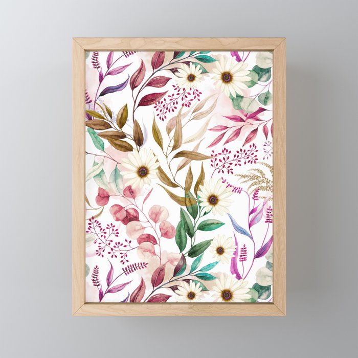 Wild garden FG Mini Art Print Gallery Image 1