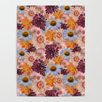 Flower Collage Print Poster Gallery Image 4