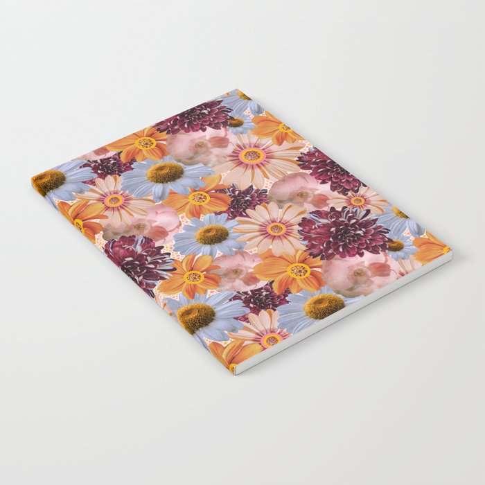 Flower Collage Print Notebook Gallery Image 2