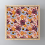 Flower Collage Print Mini Art Print Gallery Image 1