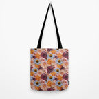 Flower Collage Print Tote Bag Gallery Image 2
