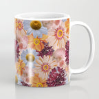 Flower Collage Print Coffee Mug Gallery Image 1