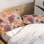 Flower Collage Print Pillow Sham Gallery Image 2