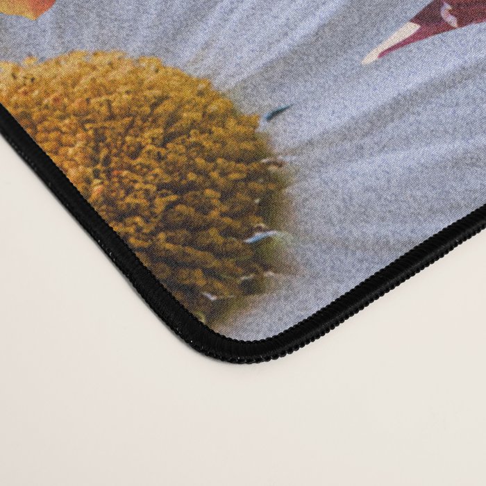 Flower Collage Print Desk Mat Gallery Image 4