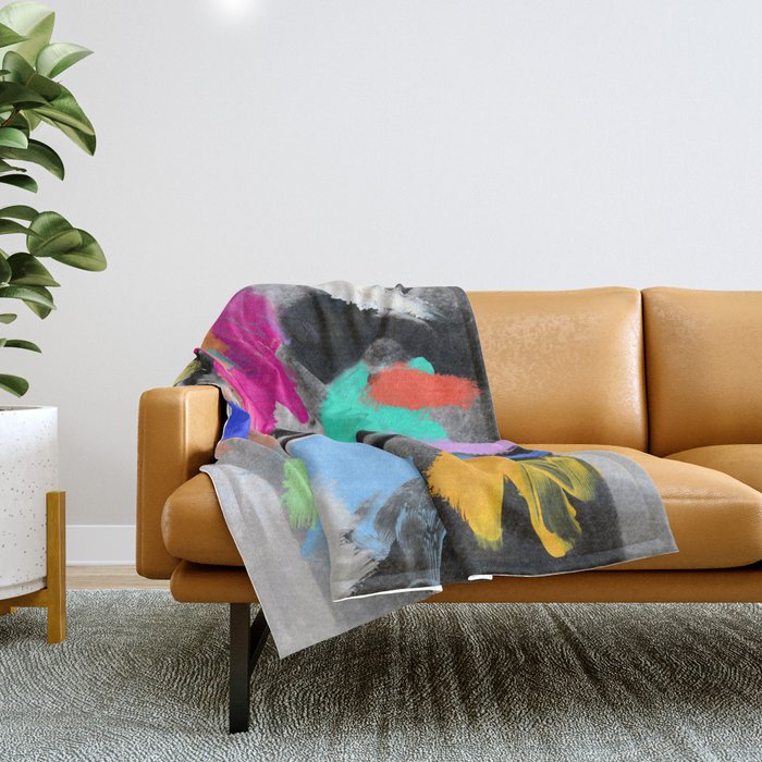 Composition 720 Throw Blanket Gallery Image 1