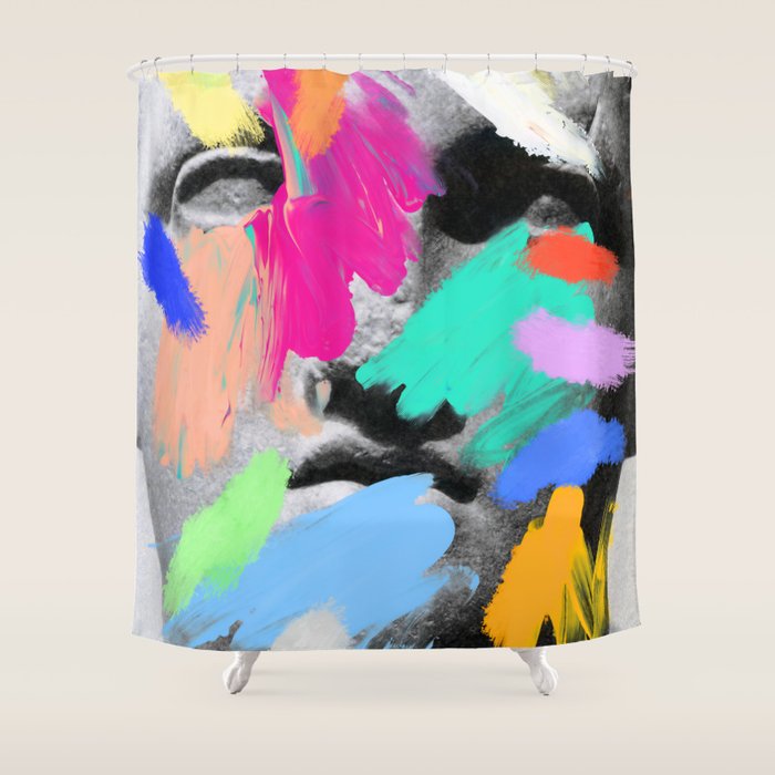 Composition 720 Shower Curtain Gallery Image 1