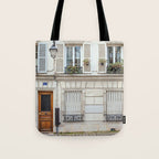 Montmartre Charm - Paris Travel Photography Tote Bag Gallery Image 1