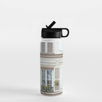 Montmartre Charm - Paris Travel Photography Water Bottle Gallery Image 1