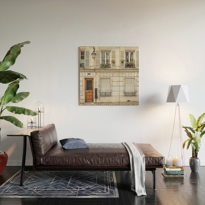 Montmartre Charm - Paris Travel Photography Wood Wall Art Gallery Image 2