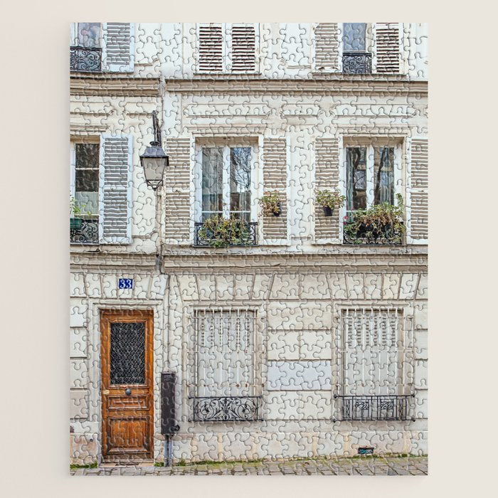 Montmartre Charm - Paris Travel Photography Jigsaw Puzzle Gallery Image 1
