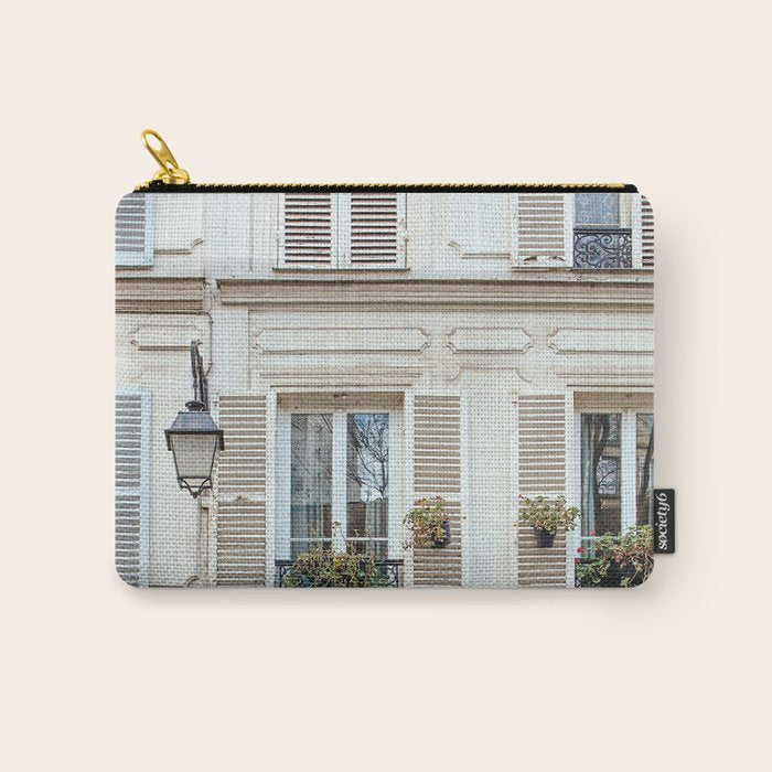 Montmartre Charm - Paris Travel Photography Carry All Pouch Gallery Image 1