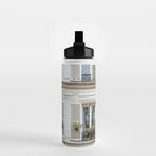 Montmartre Charm - Paris Travel Photography Water Bottle Gallery Image 2