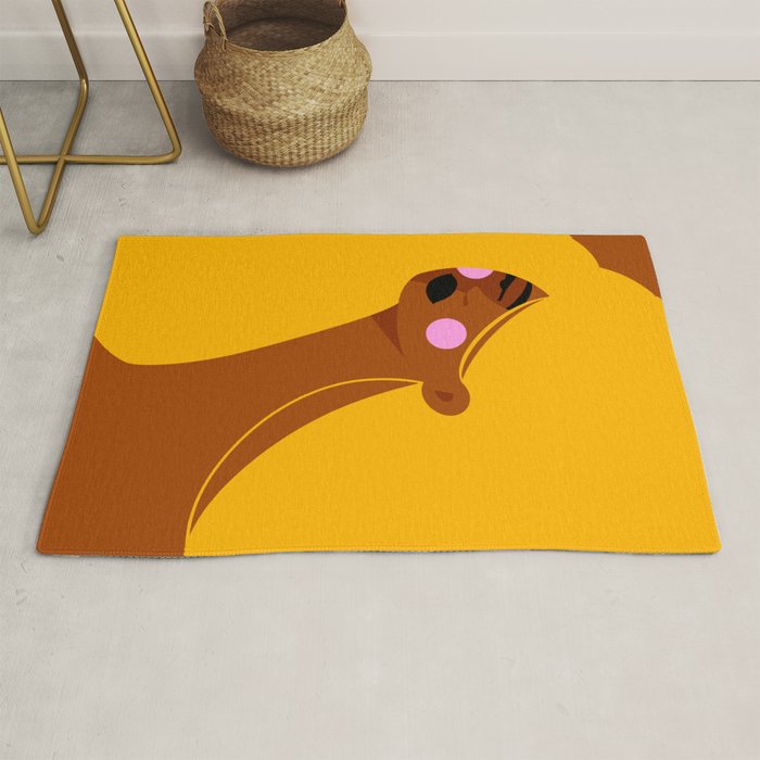 Fluffy Hair Rug Gallery Image 1