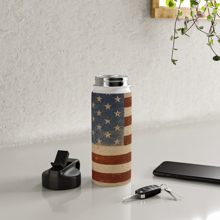 Flag US Flag American America Old Glory USA Water Bottle Gallery Image 4
