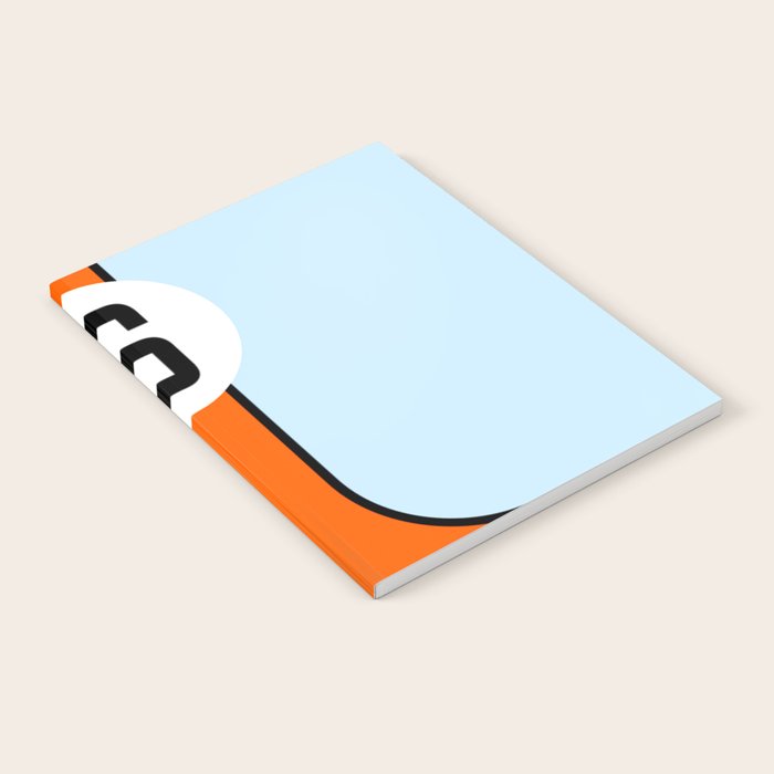 Gulf Le Mans Tribute design Notebook Gallery Image 2