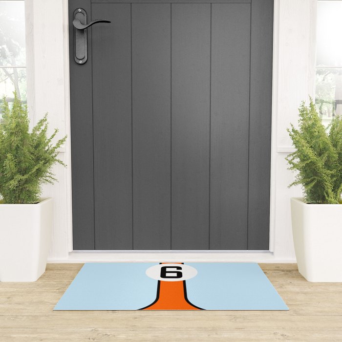 Gulf Le Mans Tribute design Welcome Mat Gallery Image 3