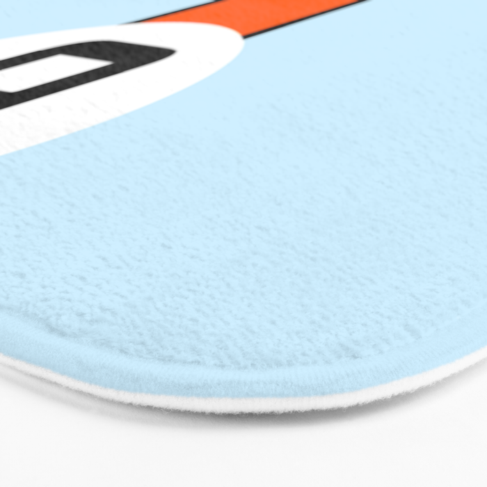 Gulf Le Mans Tribute design Bath Mat Gallery Image 3