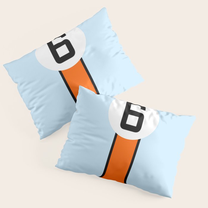 Gulf Le Mans Tribute design Pillow Sham Gallery Image 1