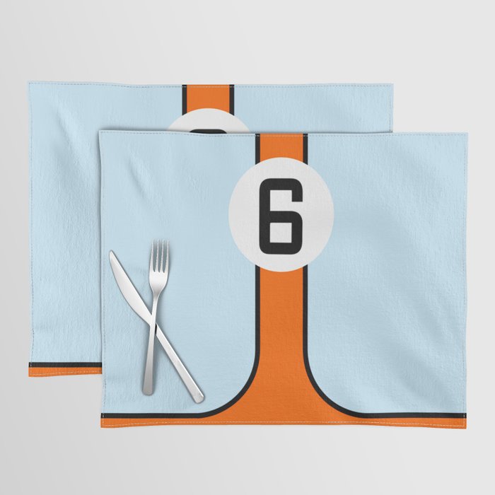 Gulf Le Mans Tribute design Placemat Gallery Image 1