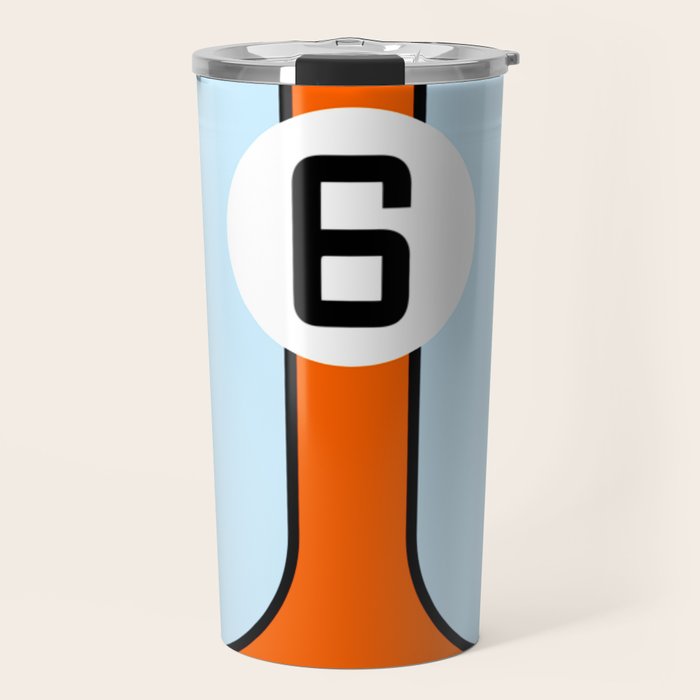 Gulf Le Mans Tribute design Travel Mug Gallery Image 1