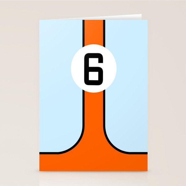 Gulf Le Mans Tribute design Stationery Card Gallery Image 2