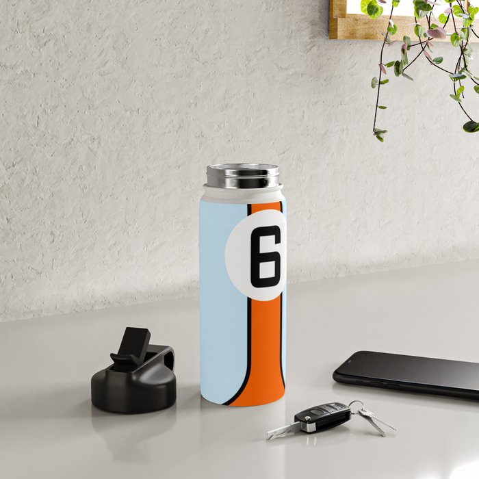 Gulf Le Mans Tribute design Water Bottle Gallery Image 4