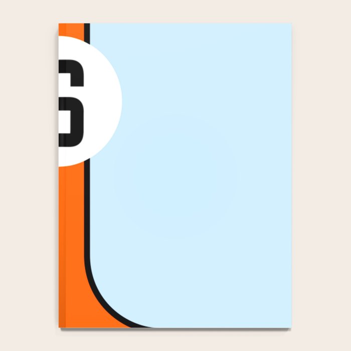 Gulf Le Mans Tribute design Notebook Gallery Image 4