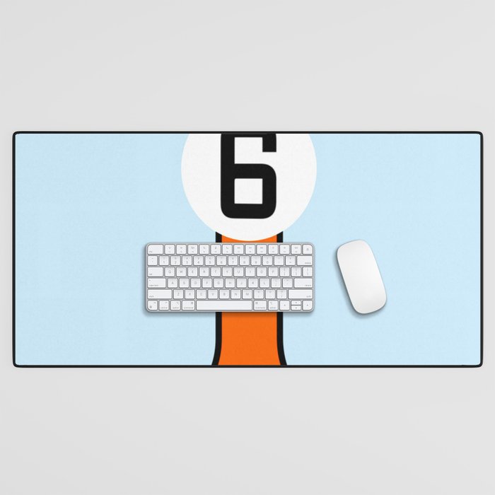 Gulf Le Mans Tribute design Desk Mat