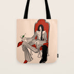 Queen of Hearts Tote Bag Gallery Image 1